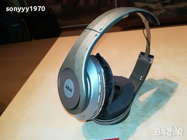 AKAI-BLUETOOTH HEADPHONES-ВНОС FRANCE 0405221921, снимка 6 - Bluetooth слушалки - 36659828