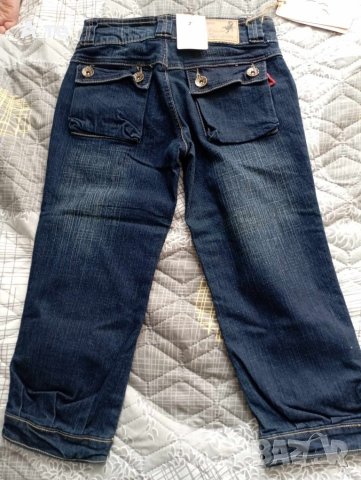 Дамски дънки 7/8, снимка 2 - Къси панталони и бермуди - 42471841