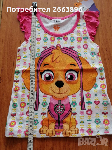 Детска тениска PAW PATROL , снимка 3 - Детски тениски и потници - 36554836