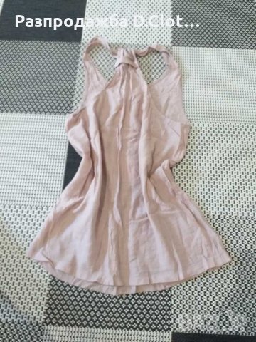 Топ с копчета цвят нуд, снимка 3 - Корсети, бюстиета, топове - 30115881