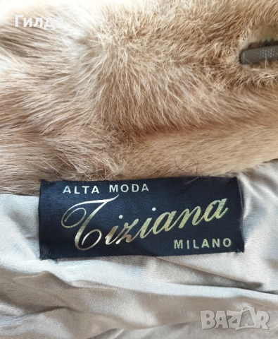 манто от норка / визон Италия М, снимка 12 - Палта, манта - 52427851