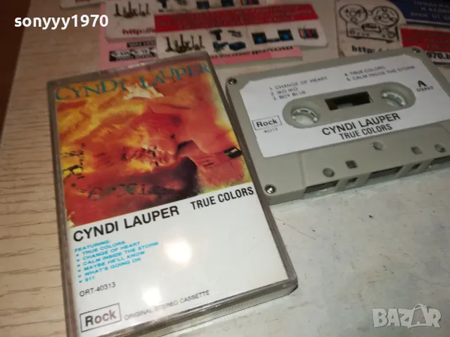 SYNDI LAUPER-ORIGINAL TAPE 1412241910, снимка 11 - Аудио касети - 48348271