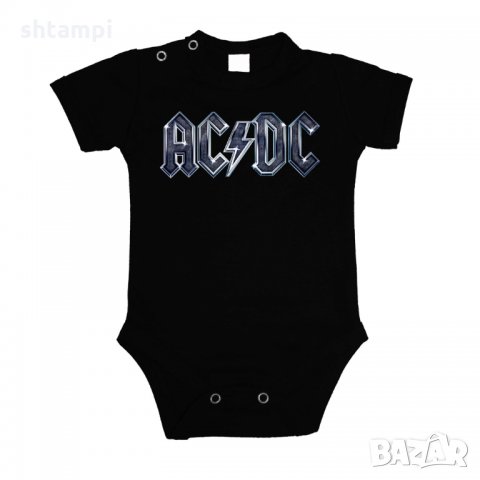 Бебешко боди AC DC 2, снимка 2 - Бодита за бебе - 35003975