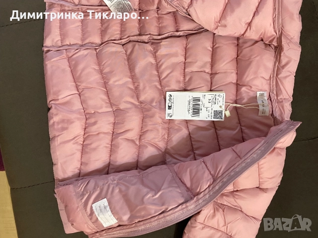 Яке за момиче Mango baby girl, снимка 4 - Детски якета и елеци - 52892067