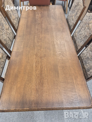 Масивна дъбова трапеза маса , снимка 3 - Маси - 52584778