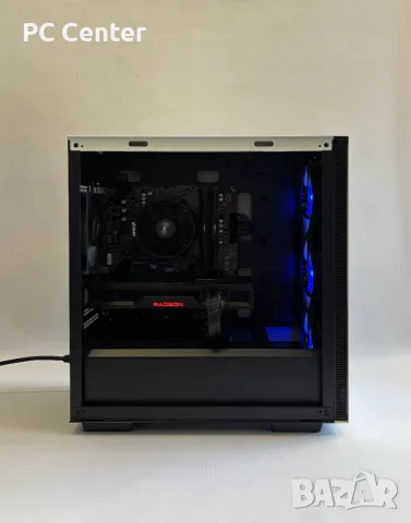 Геймърски компютър AMD Ryzen 5 5600X, RX 6750 XT 12GB, 32GB ram, снимка 2 - Геймърски - 56074802