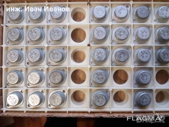 Дарлингтонови n-p-n транзистори КТ827А 100V, 20А, 125W, h21 750-18000, ТО-3, снимка 5 - Друга електроника - 31346246