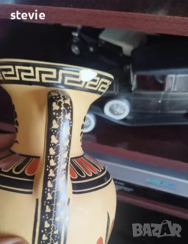 Керамична гръцка ваза, снимка 3 - Вази - 50324831