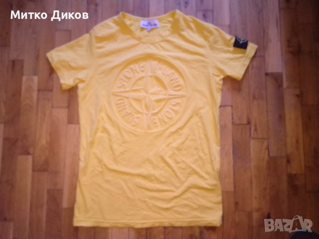 Stone Island тениска унисекс размер С, снимка 4 - Тениски - 39930448