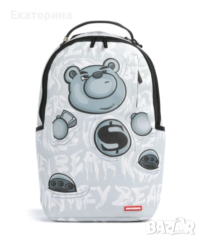 Чисто нова раница Sprayground Money Bear Graf
