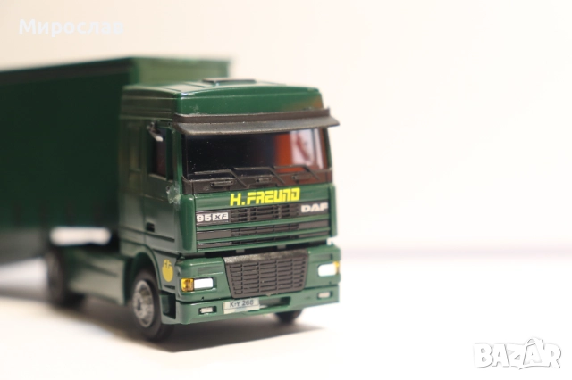 AWM H0 1/87 DAF TIR ТИР ВЛЕКАЧ КАМИОН МОДЕЛ, снимка 5 - Колекции - 52711185