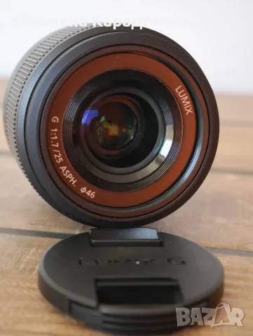 Panasonic Lumix G 25mm f/1.7 ASPH, снимка 2 - Обективи и филтри - 56009343