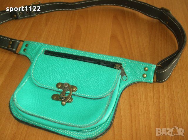 Естествена кожа/нова дамска чанта за кръст, снимка 1 - Чанти - 32186388