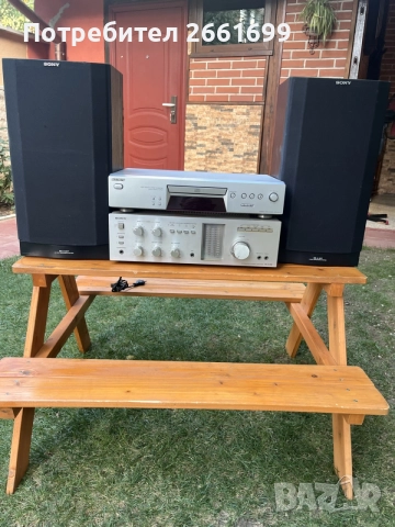 продавам  Усилвател, cd ,тонколони Sony