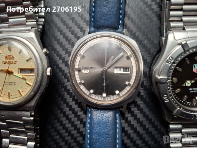 Винтидж механични-автоматични часовници- Seiko,Doxa,Tag Heuer,Orient,Rado, снимка 3 - Мъжки - 54360371