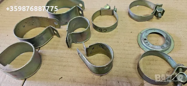 Военен крепеж Соц Руски Ретро скоби военна военни , снимка 2 - Антикварни и старинни предмети - 48927194