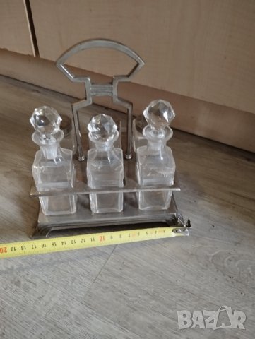 Стар оливерник арт нуво, снимка 6 - Други ценни предмети - 44341369