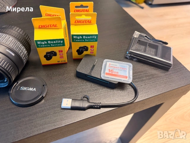 Canon 40d фотоапарат, снимка 3 - Фотоапарати - 54174146