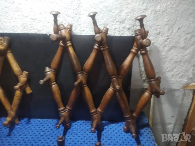 стари дървени закачалки, снимка 4 - Закачалки - 56349896