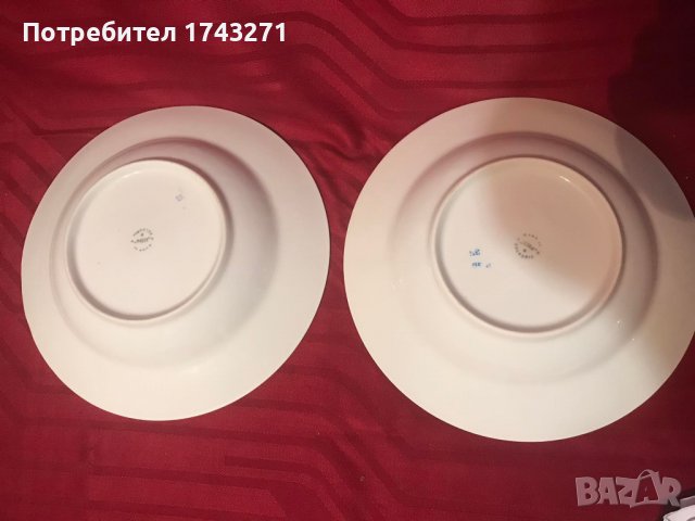 Порцеланови чинии за допълване, снимка 3 - Чинии - 38679854