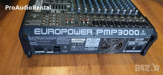 Миксер Behringer pmp 3000 2x600W , снимка 5 - Ресийвъри, усилватели, смесителни пултове - 52702431