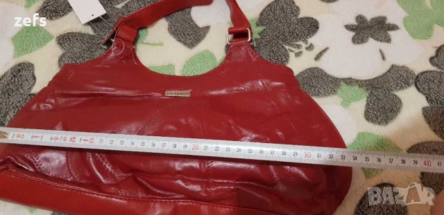 Оригинална дамска чанта Stefano collection, снимка 6 - Чанти - 30550061