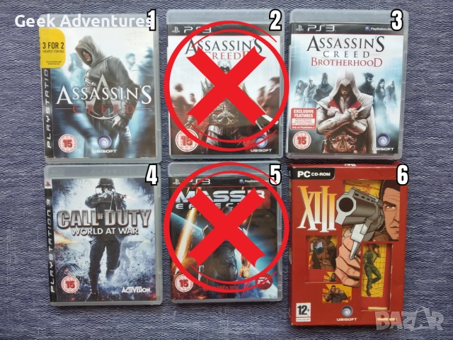 Видео Игри / Конзолни Игри - PS3, PC, XBOX ONE, XBOX360 Video Games, снимка 2 - Игри за PlayStation - 51170989