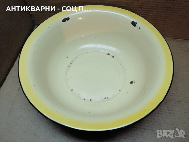 Стар Соц Емайлиран Руски Леген. , снимка 2 - Антикварни и старинни предмети - 42205435