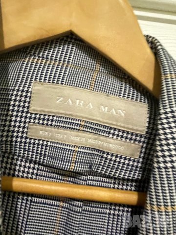 ZARA нов мъжки тренч S размер, снимка 5 - Якета - 35117148