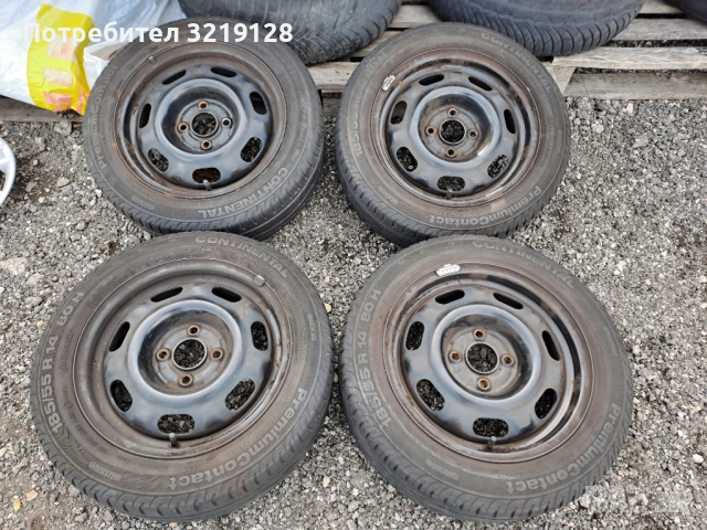 4бр. джанти VW 4×100mm 57.1mm, снимка 2 - Гуми и джанти - 52300104