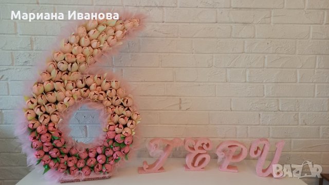 обемна цифра с шоколад