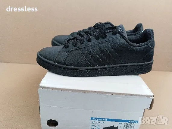 Обувки Adidas Tenis Grand Court All Black, снимка 2 - Маратонки - 48024128