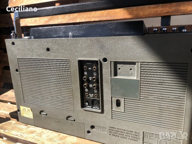 Радиокасетофон National Panasonic RS-466  (Japan-1975), снимка 8 - Радиокасетофони, транзистори - 54129986