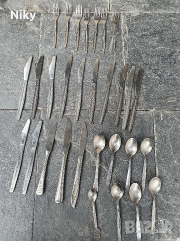 Вилици, лъжици и ножове от соца , снимка 6 - Прибори за хранене, готвене и сервиране - 51290195