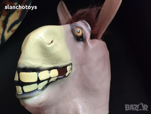 Силиконова маска на магарето на Шрек