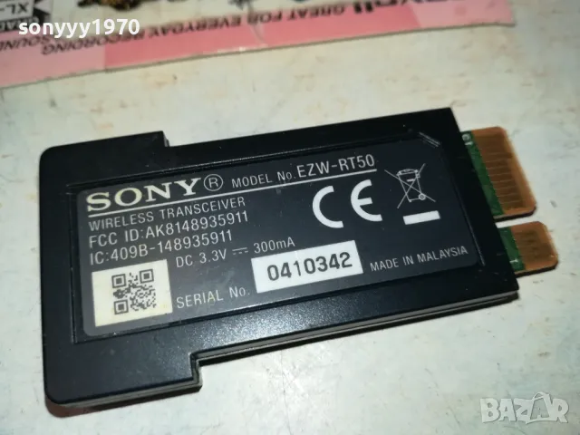 sold out-SONY EZW-RT50 WIRELESS TRANSCEIVER-ЗА УСИЛВАТЕЛ ВНОС SWISS 0402251040, снимка 13 - Ресийвъри, усилватели, смесителни пултове - 48957990