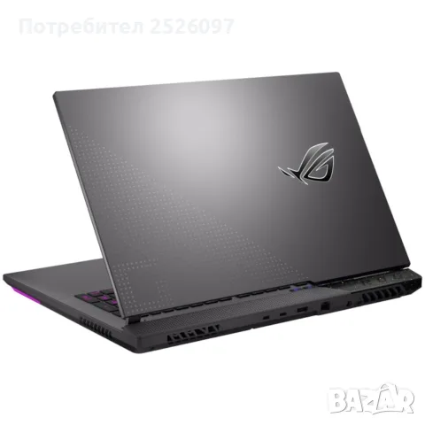 ASUS ROG Strix G17/360Hz/Ryzen 7 6800H/16GB DDR5/RTX 3060/1TB/RGB, снимка 5 - Лаптопи за игри - 56138072