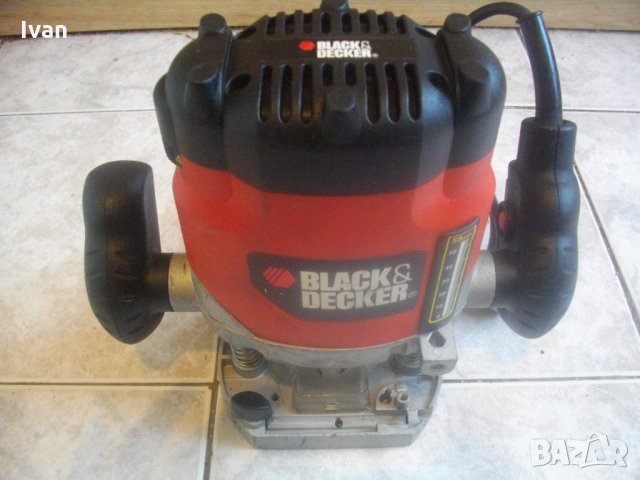 1100 Вата-Английска Оберфреза-5А-8000-20 000 об/мин-Black Decker KW850E, снимка 4 - Други инструменти - 33740036
