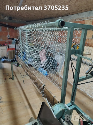 продавам полуавтоматична машина за плетене на оградна мрежа , снимка 9 - Други машини и части - 53936632