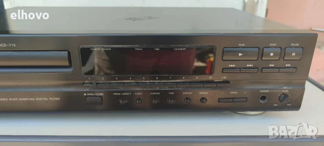 CD player Denon DCD-715, снимка 6 - Ресийвъри, усилватели, смесителни пултове - 50950046