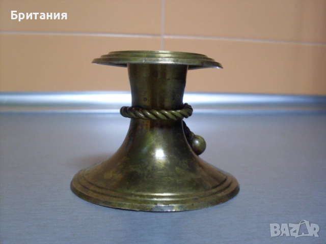 Бронзов свещник., снимка 7 - Декорация за дома - 52921447