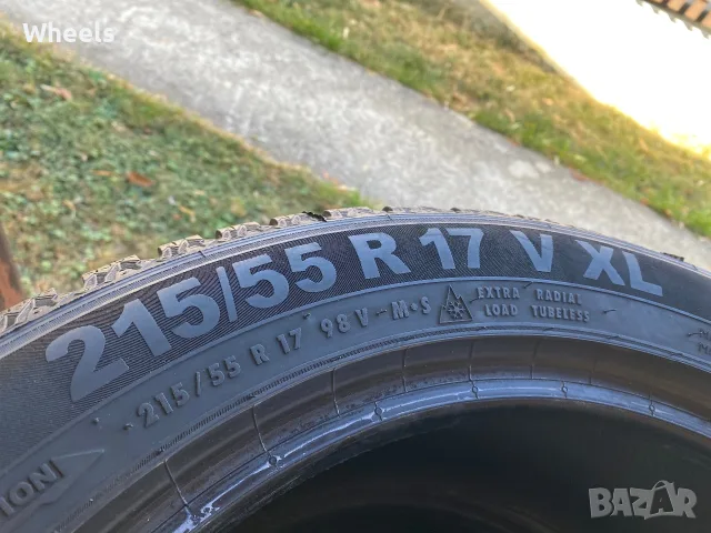 4бр. Зимни гуми 215/55/17 Semperit Speed-Grip 5 98V XL DOT1723, снимка 7 - Гуми и джанти - 56057248