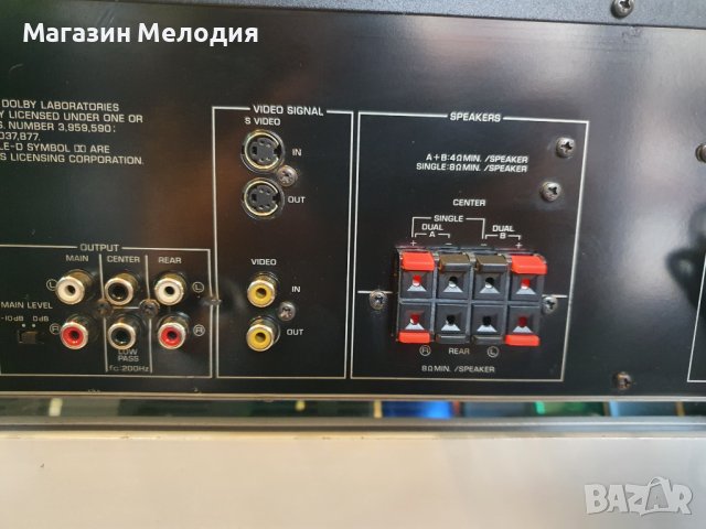 Усилвател / Natural Sound Digital Sound Field Processor / Amplifier YAMAHA DSP-E580 В отлично технич, снимка 12 - Ресийвъри, усилватели, смесителни пултове - 40020550