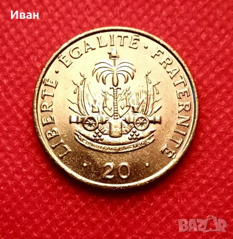 20 сантима Хаити 1991 г.