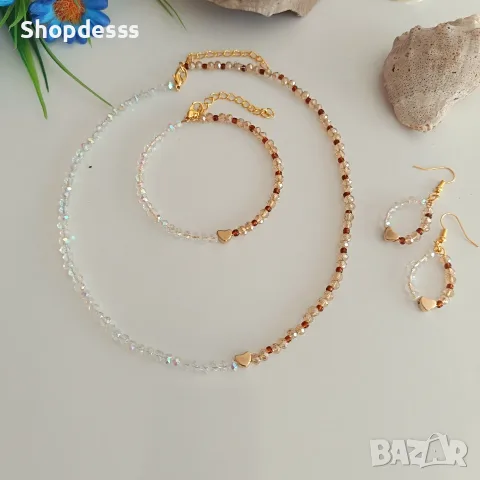 Комплект бижута , снимка 2 - Бижутерийни комплекти - 55914590
