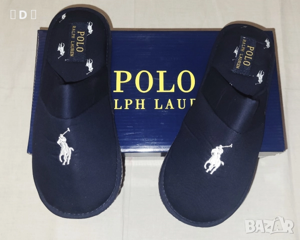 Polo Ralph Lauren нови тъмно сини чехли - 37