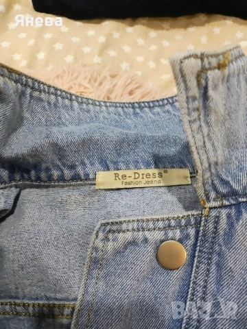 Дамско дънково яке, снимка 3 - Якета - 51533560