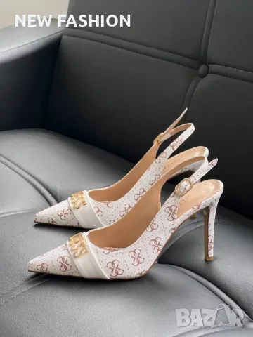 Дамски Кожени Обувки ✨GUESS, снимка 5 - Дамски обувки на ток - 50327454