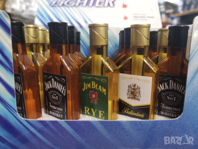 Запалка с формата на бутилка уиски , снимка 5 - Запалки - 37712238