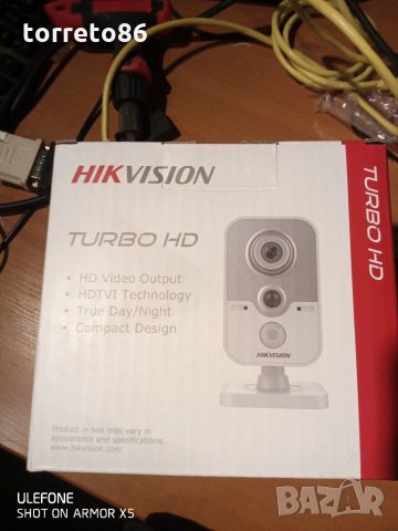 Продавам камери Hikvision ds-2ce38d8t-pir 2.8mm 2MP+микрофон